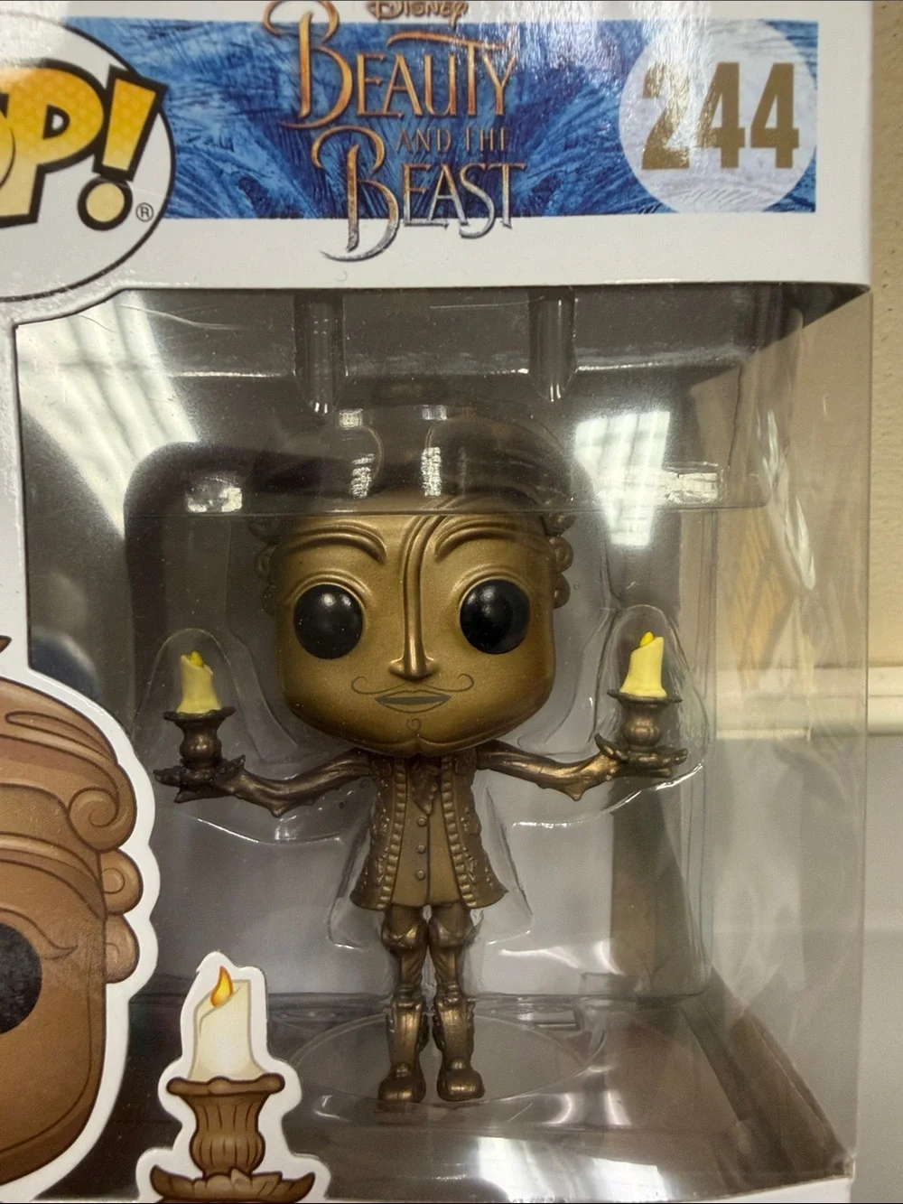 Funko Gold Lumiere Vinyl Figure - Metallic Gold and Yellow